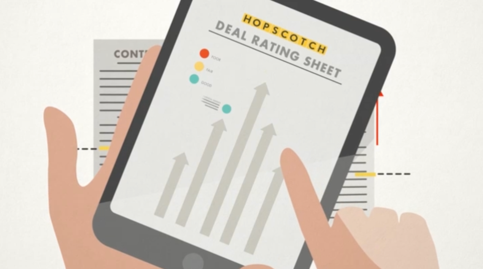 Hopscotch deal rating interface